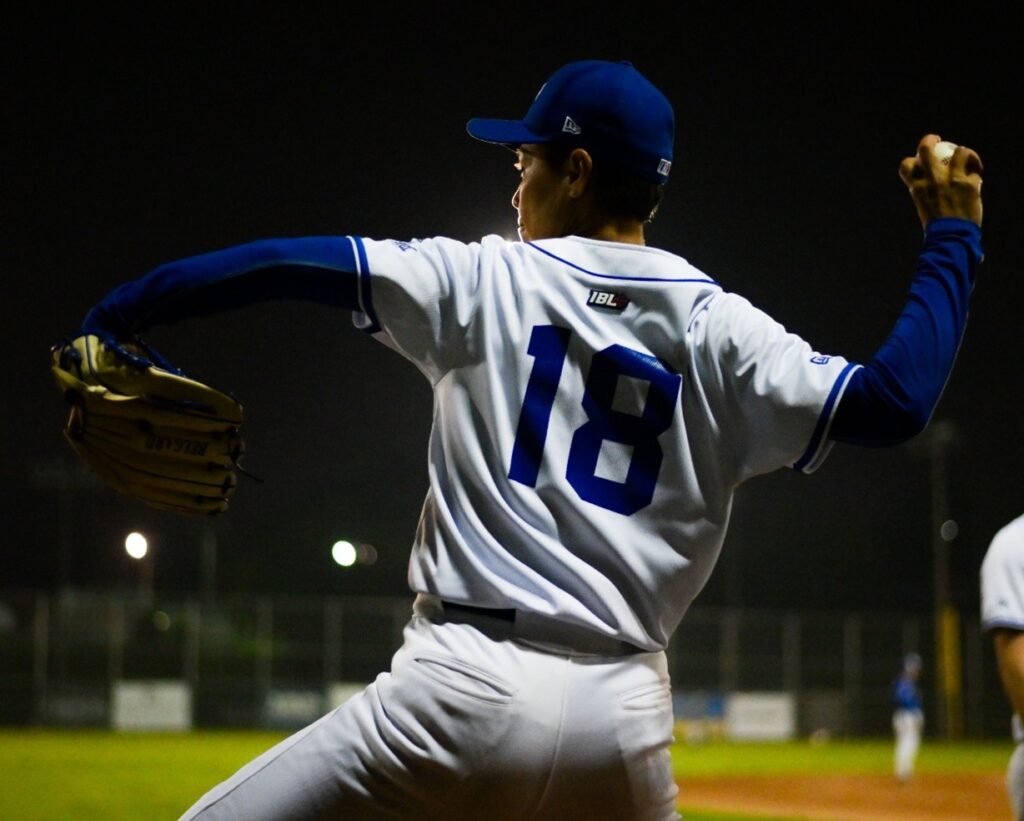 pitching 