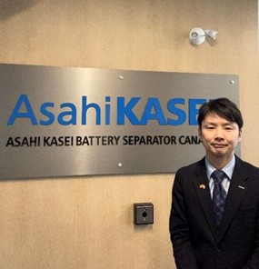 新代表者紹介インタビュー ASAHI KASEI BATTERY SEPARATOR CANADA 毛利政博氏